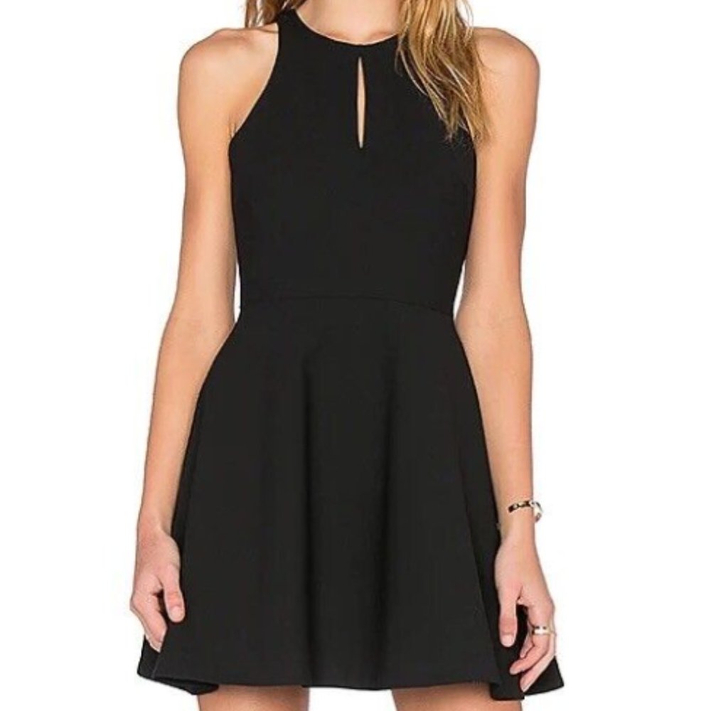 Elizabeth and James Scout Fit & Flare Skater Dress - Size 8 - Black